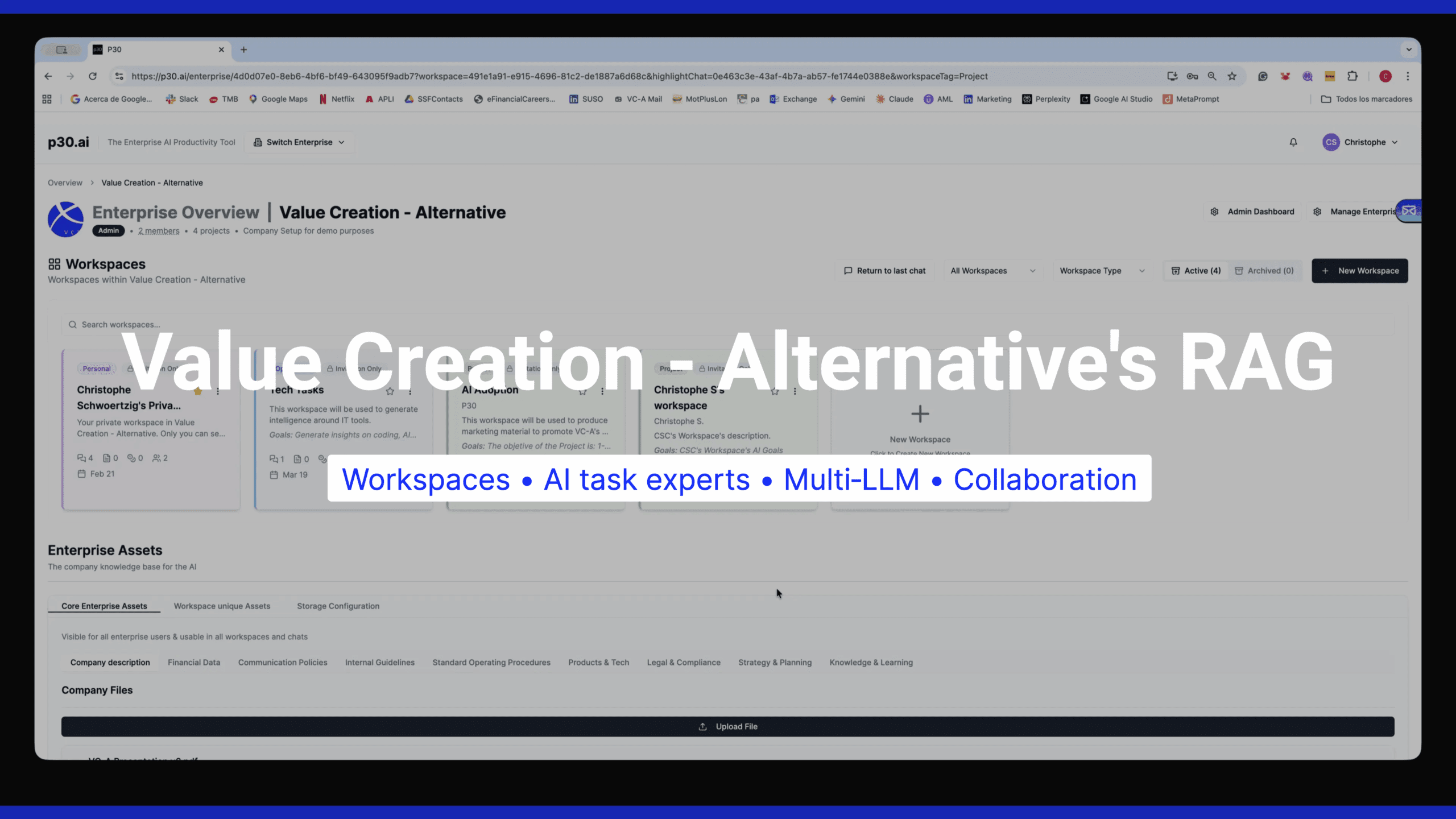 Value Creation - Alternative's RAG